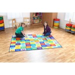 Covor Copii cucu Numere de la 1 la 100 - Small World Carpet